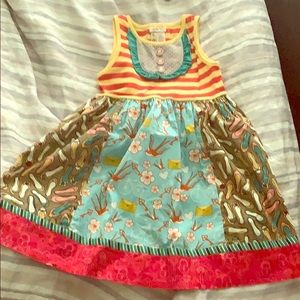 Matilda Jane dress size 4 wore 1x